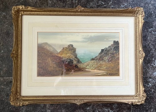 Original antique painting john - original,