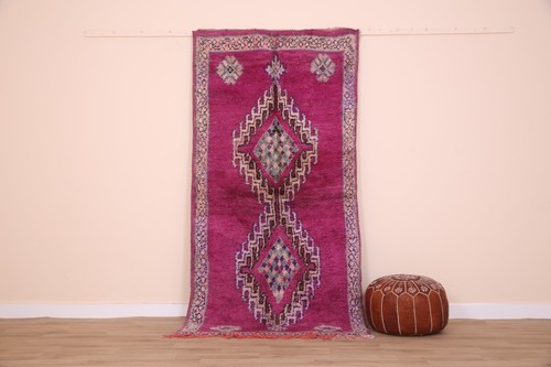 Vintage moroccan runner rug - moroccan,