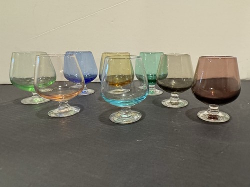 Eight mini cordial glasses - eight,