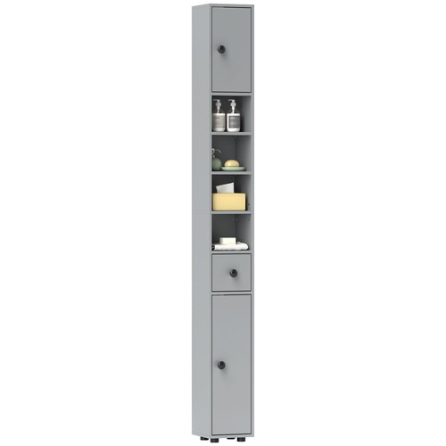 Kleankin slim bathroom cabinet - kleankin,