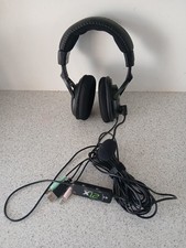 Turtle Beach Ear Force X12 Amplified Stereo Gaming Headset Black For Xbox 360