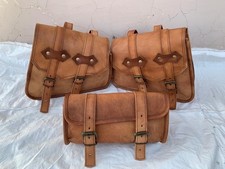 Retro Leather Motorcycle