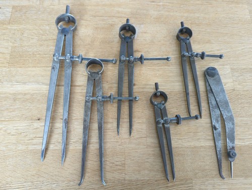 Moore and wright calipers - and,