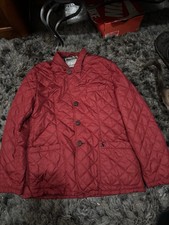 Mens Red Joules Diamond
