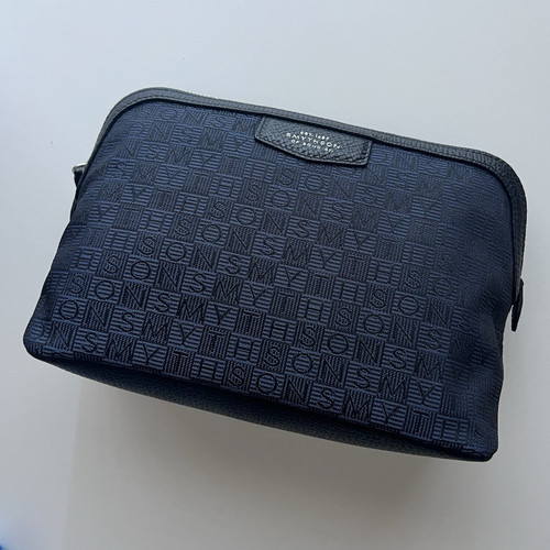 Smythson wash bag holiday - smythson,