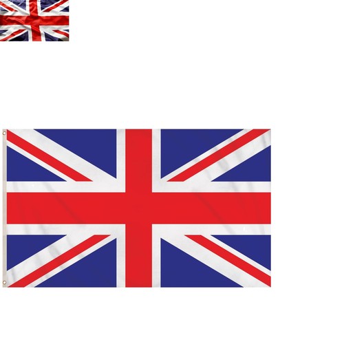 5ft 3ft union jack - x,