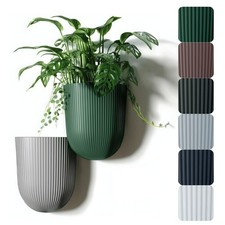 Wall mounted flower pot - wall,