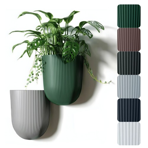 Wall mounted flower - mounted,