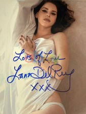 Lana Del Rey signed