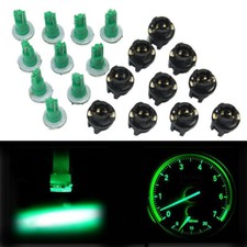 10Pcs T5 Green Car Instrument