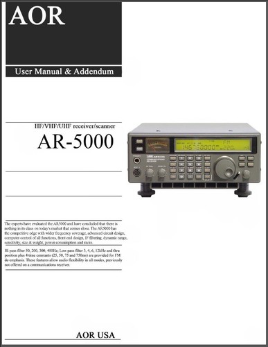 Aor 5000 addendum - ar-5000, &