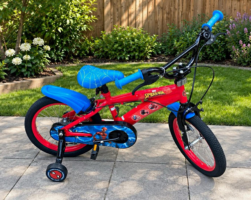 Spider man unisex - spider-man, bike