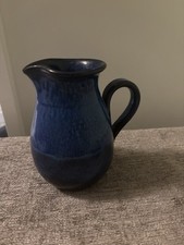 Gorgeous Deep Blue Vintage Handmade Greek Jug
