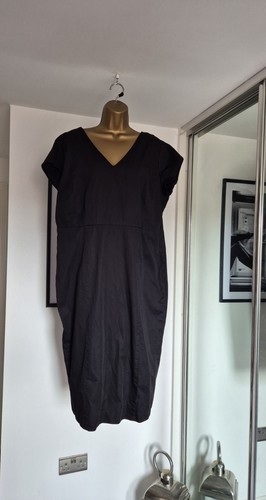 Black neck kaftan holiday - black,