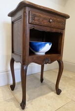 Super Single Ornate Carved Oak