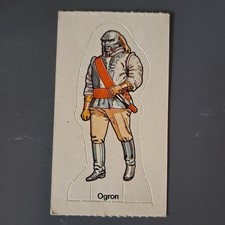 Dr Who Weetabix card unpunched