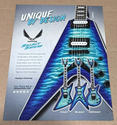 Dean guitars select series - dean,