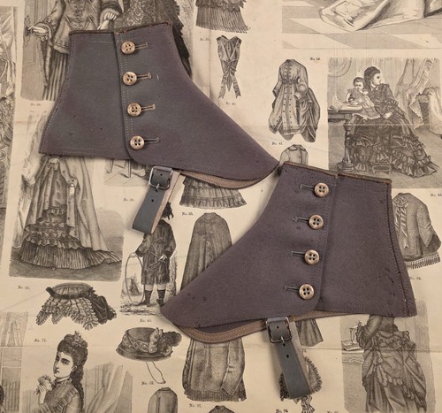Antique 1920 grey shoe - antique,