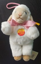 Steiff Friends Musical Poppy Lamb Vintage Ex. Con ear button and tags