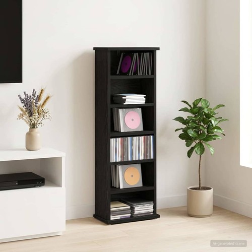 Cabinet black oak 17 - black,