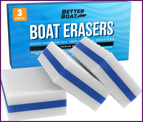 Boat abrasion erasers - boat, magic