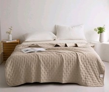 Solid Color Bed Throws Quilted