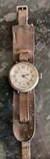 Antique West End watch Co Queen Annie Military trench watch - rare - Working 
