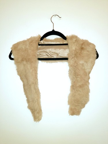 Vintage 1930s 40s fur collar - vintage,