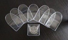 Clear Plastic Coin Holders