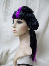 Black Purple Arigato Wig