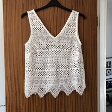 Per Una M&S Ladies Cream Lace