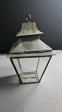 Antique Large Copper Street Lantern Lamp