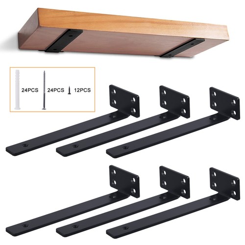 Pack floating shelf brackets - floating,