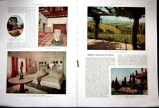 Original Old Vintage Print