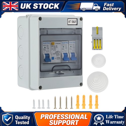 Mains fuse box for motorhome - for,