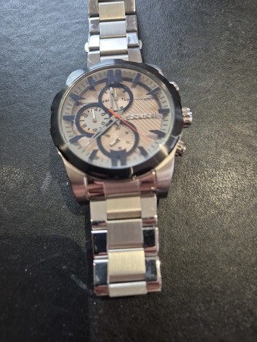 Mens police watch stainless - watch,