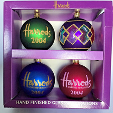 Harrods Christmas  Baubles