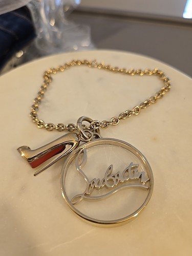 Christian louboutin bag - louboutin, charm