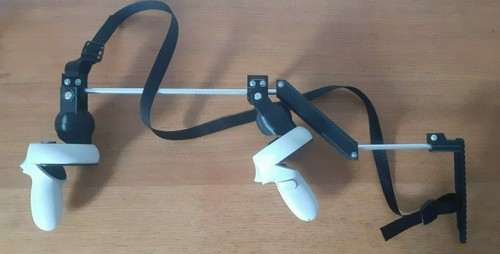 Gun stock for oculus quest - gun,