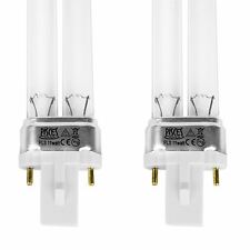 TWIN PACK 11W WATT PLS POND FILTER UV/UVC BULB/LIGHT/TUBE/LAMP ULTRA-VIOLET