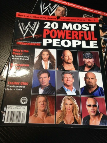 Wwf wwe magazine december 2003 - magazine,