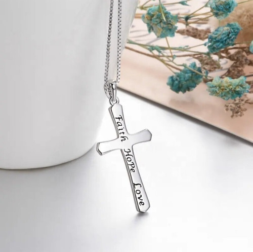 925 sterling silver cross - sterling,