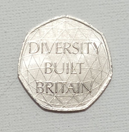 Diversity built britain 50p - diversity,