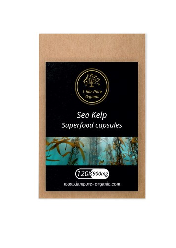 Sea kelp organic 120 x - kelp, |