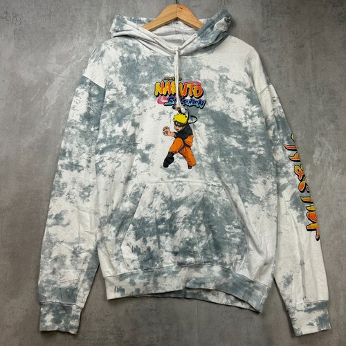 Naruto hoodie mens blue tie - mens,