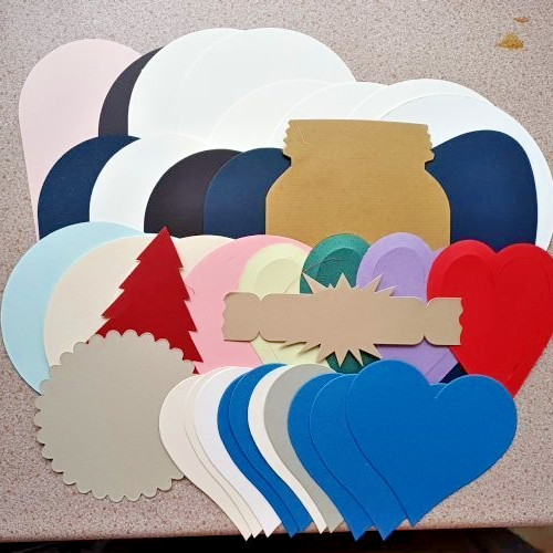Large die cut assorted - large,