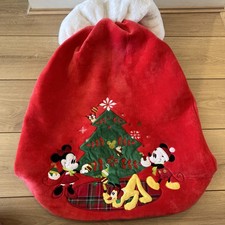 Large Disney Store Christmas Sack Mickey & Minnie Mouse