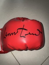 Lennox Lewis Signed Boxing Glove