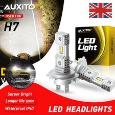 AUXITO 2x H7 LED Headlight