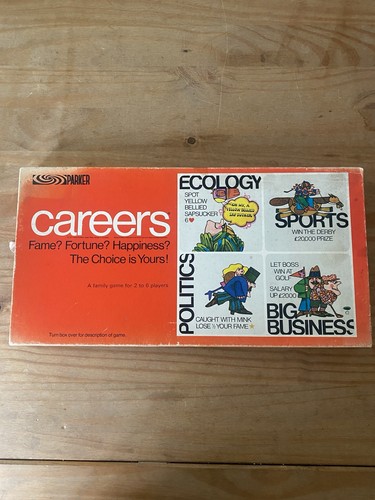 Rare careers board game - board,